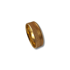 Aliança em ouro - Alo 003
