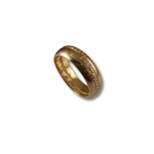 Aliança em ouro - Alo 005