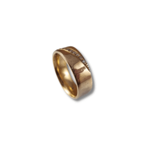 Aliança de ouro - Alo 02