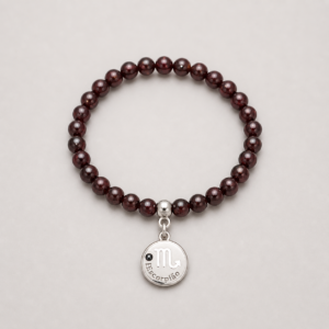 Pulseira de Signos - Escorpião (Granada)