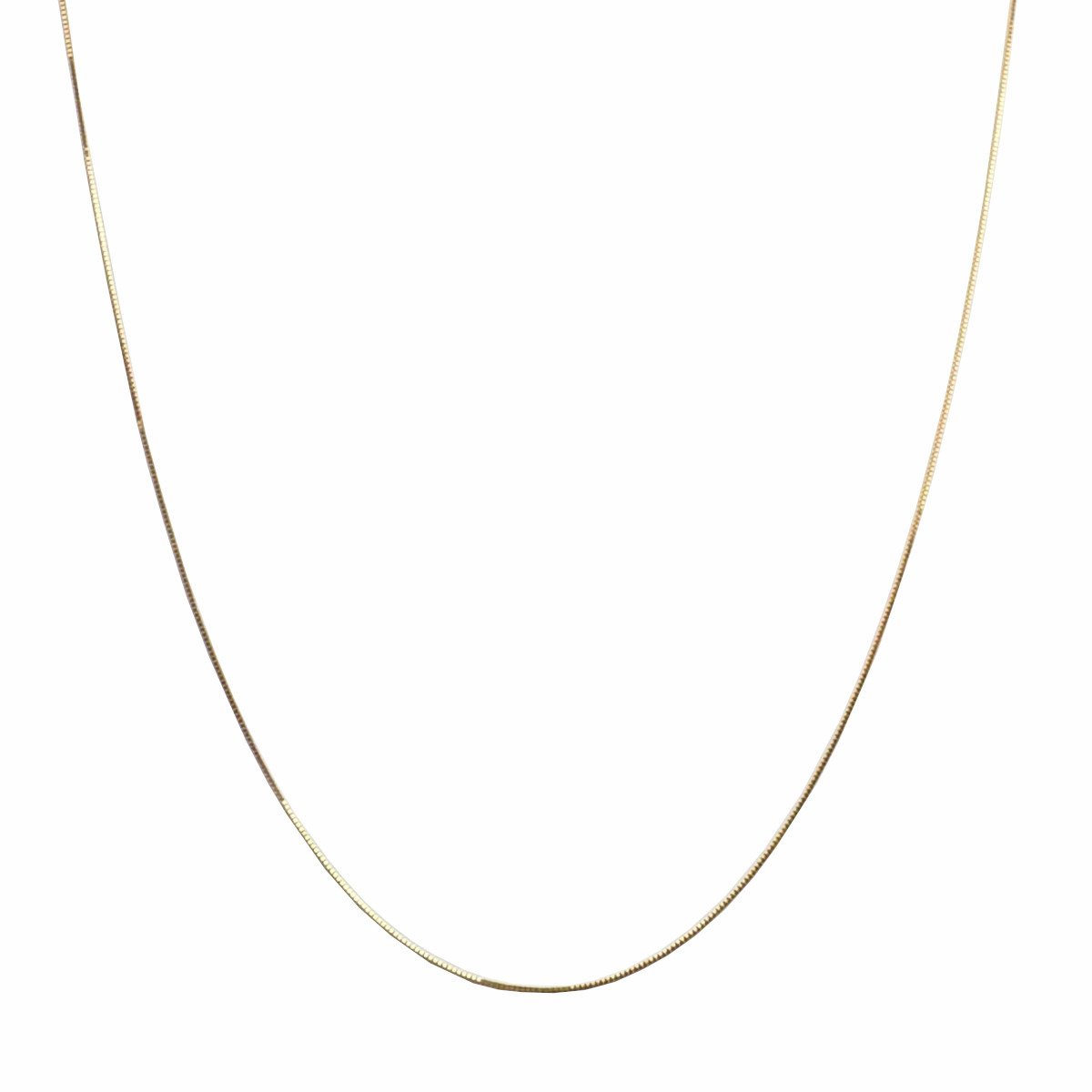 Corrente Veneziana Ouro 18k 45cm CO 002