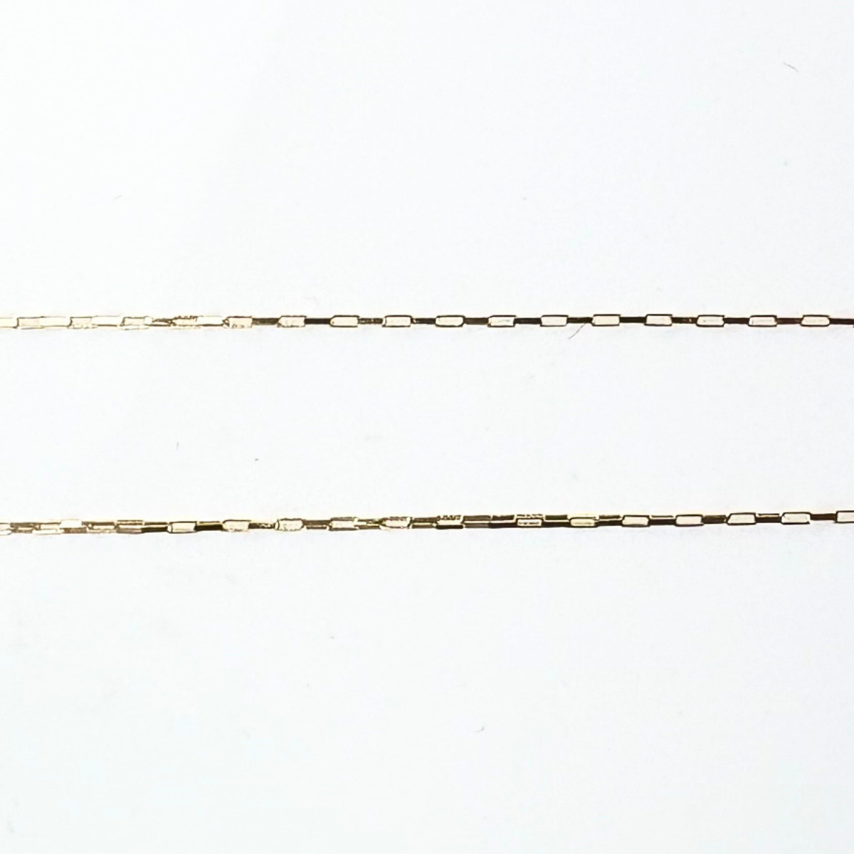 Corrente tijolinho em ouro 18k 70cm CO01 - Imagem 4