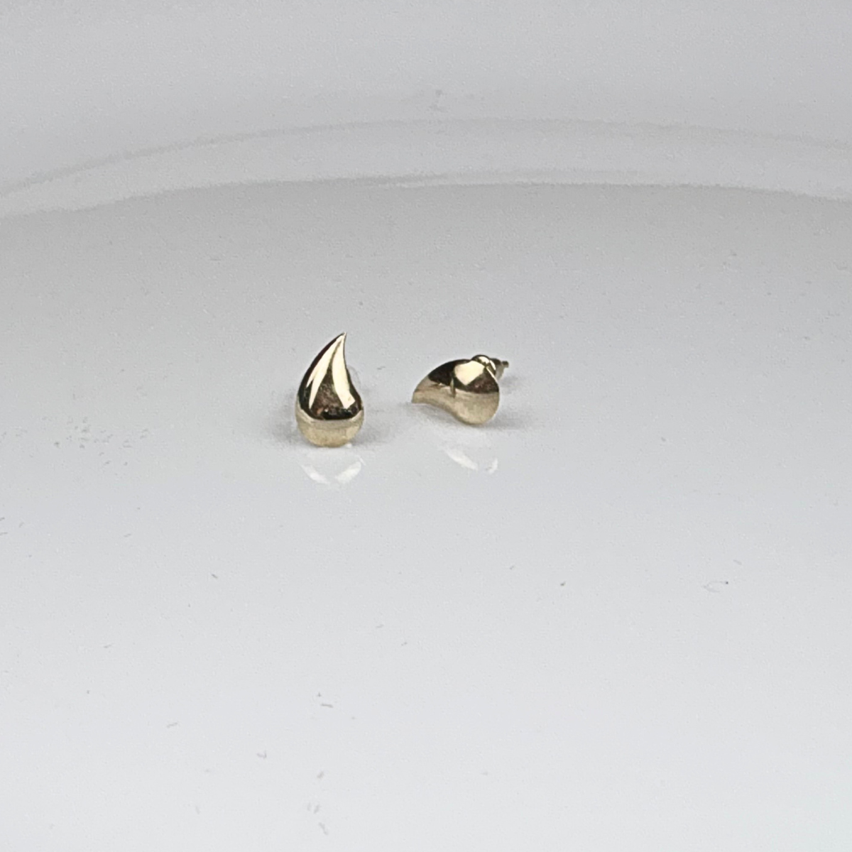 Brincos gota Ouro 18k BR009 - Imagem 2