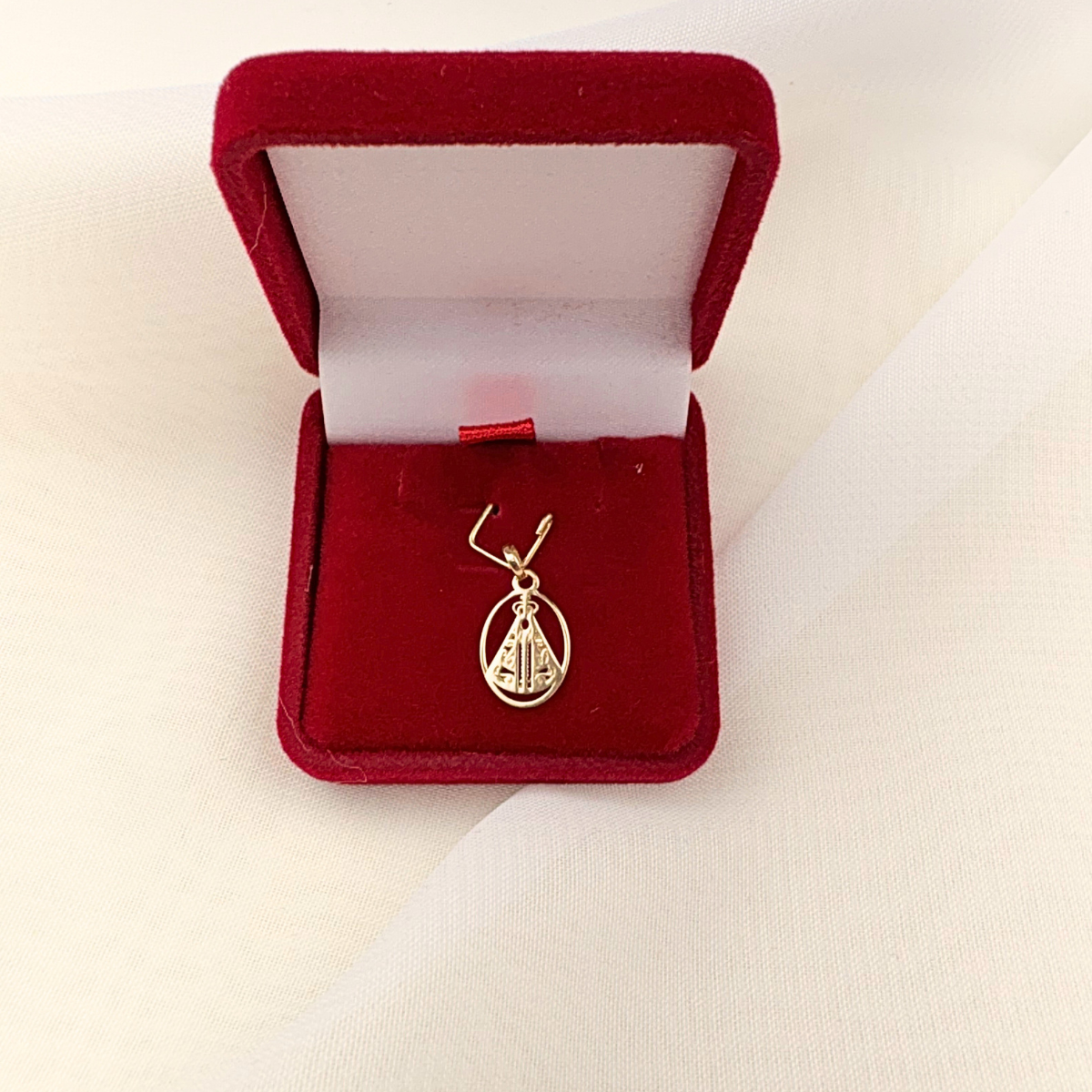 Pingente Nossa Senhora Aparecida em Ouro 18k | Ten Joias - Imagem 2