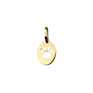 Pingente Patinha de Cachorro em Ouro 18k | Ten Joias